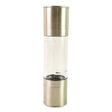 Stainless Steel Twin Spice Mill for Salt & Pepper